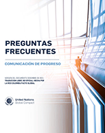 Comunicado de Progreso del Pacto Global – Preguntas Frecuentes