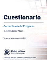 Cuestionario | Manual de Uso -Comunicado de Progreso COP