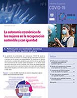 La autonomía económica de las mujeres en la recuperación sostenible y con igualdad