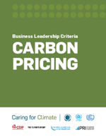 Business Leadership Criteria On Carbon Pricing