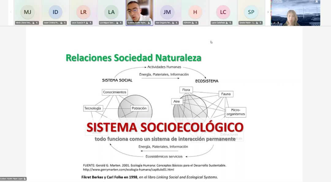 Gustavo Yepes - Relaciones Sociedad Naturaleza Sistema Socioecológico