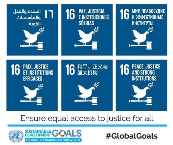 ODS 16 Paz y Justicia