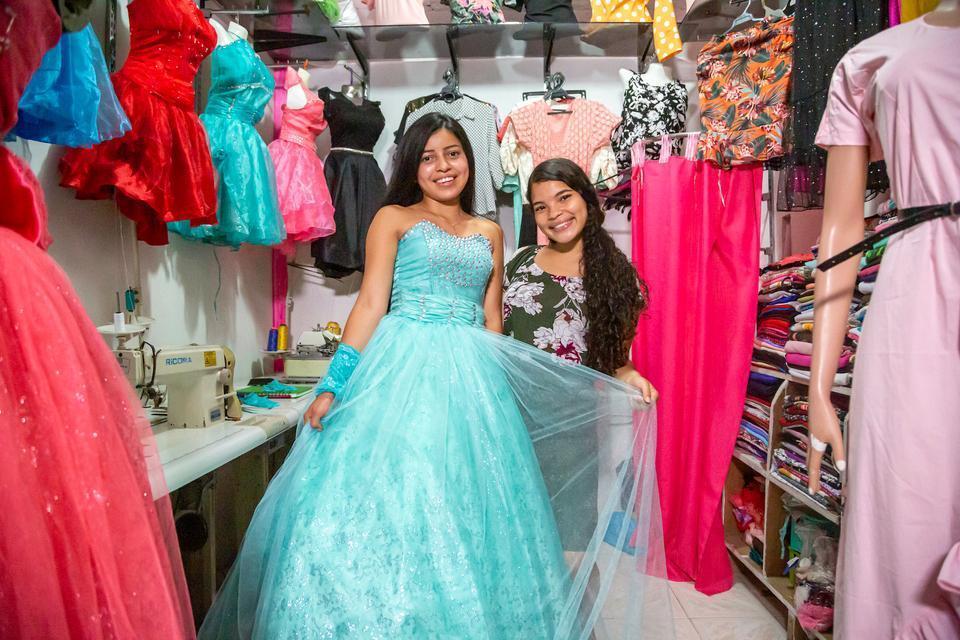 Kelly Zapata quiere ser profesional para poteciar el negocio familiar en Dabeiba Antioquia