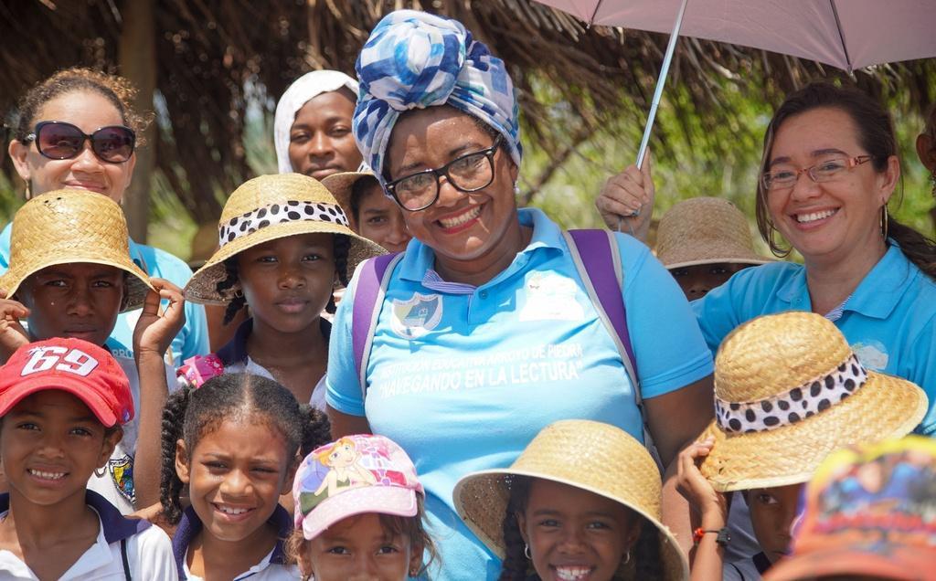 Profe Jildred Jiménez de Arroyo de Piedra Bolívar una de las ganadoras del Quintp Premio al Docente en 2019 1