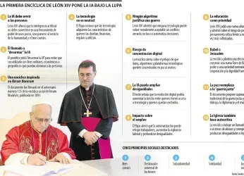 El Papa León XIV pide frenar los monopolios tecnológicos en su...