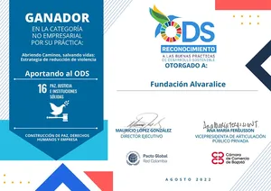 Fundación Alvaralice. ODS 16