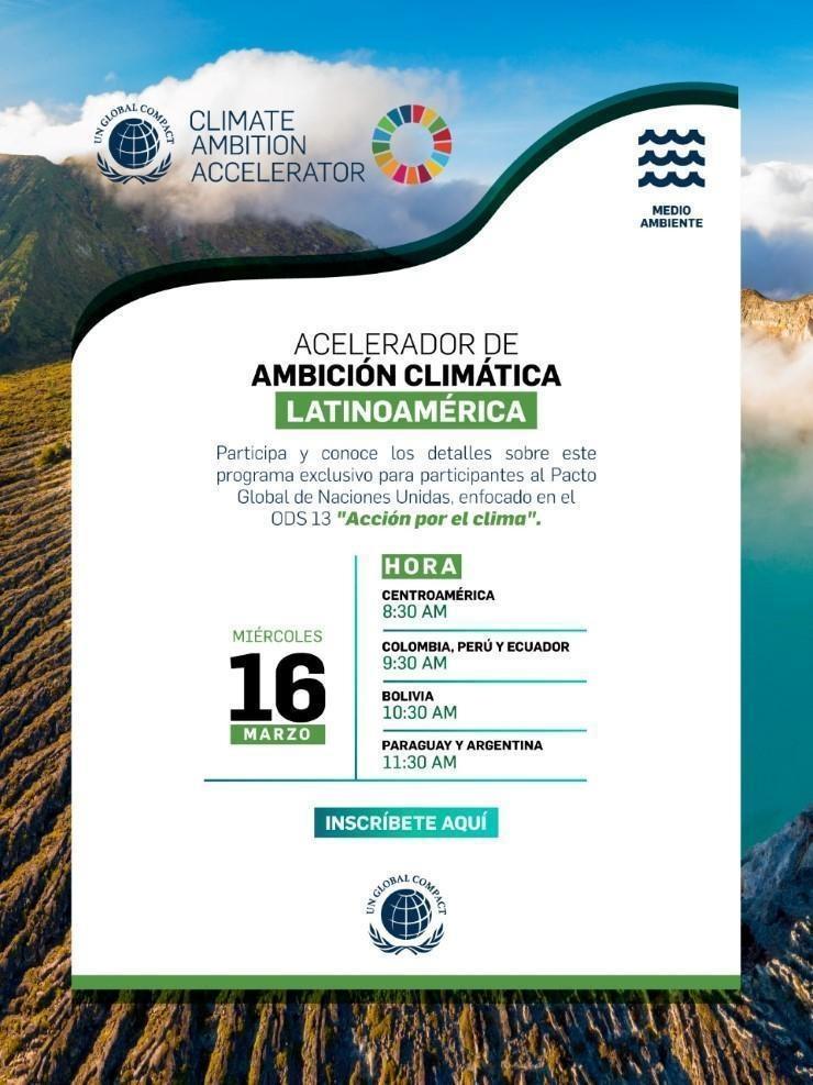Acelerador Ambición Climática para Latinoamérica