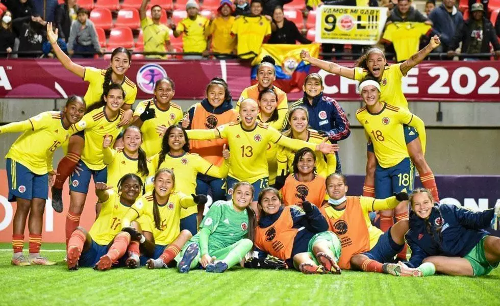 Seleccion Mujeres Futbol Colombia Campeonas tw fb7ef