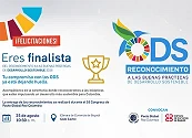ESTOS SON LOS FINALISTAS DEL RECONOCIMIENTO A LAS BUENAS PRÁCTICAS DE DESARROLLO SOSTENIBLE 2026