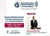 Sostenibilidad desde el Emprendimiento y la Empleabilidad